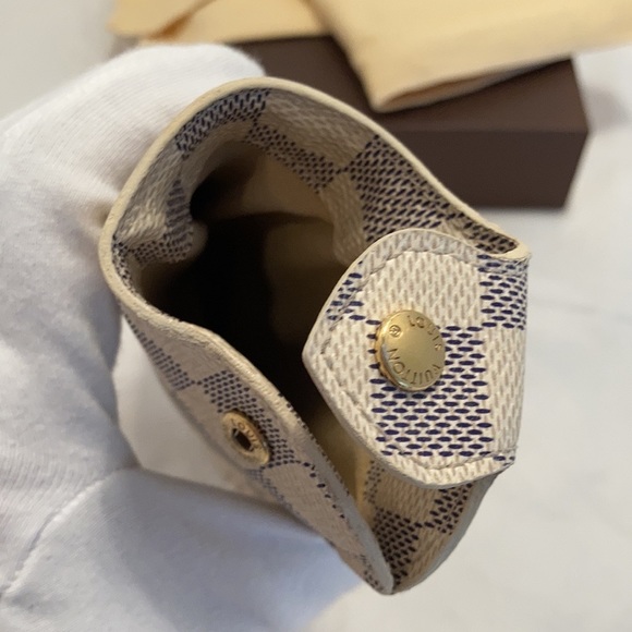 LOUIS Vuitton Damier Etui Lunettes Glasses case - Picture 9 of 12